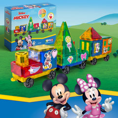 Tytan Disney Mickey Train Tiles enable magnetic building and imaginative play