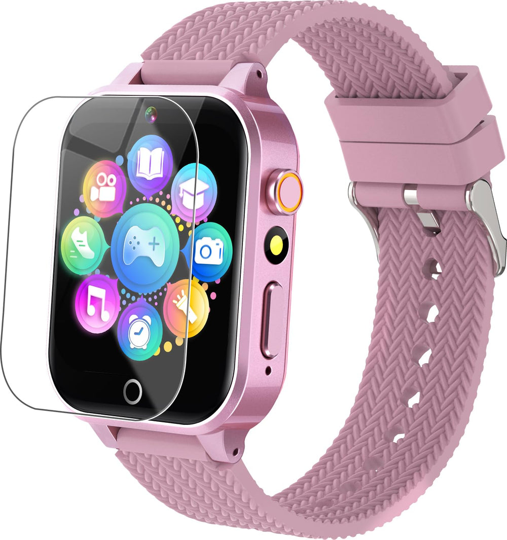 Tywop Kids Smart Watch with metal case for durable everyday protection during play.