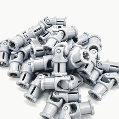 TZBTSTEAM 3L universal joint connector shaft compatible with LEGO Technic-style parts 61903/62520c01