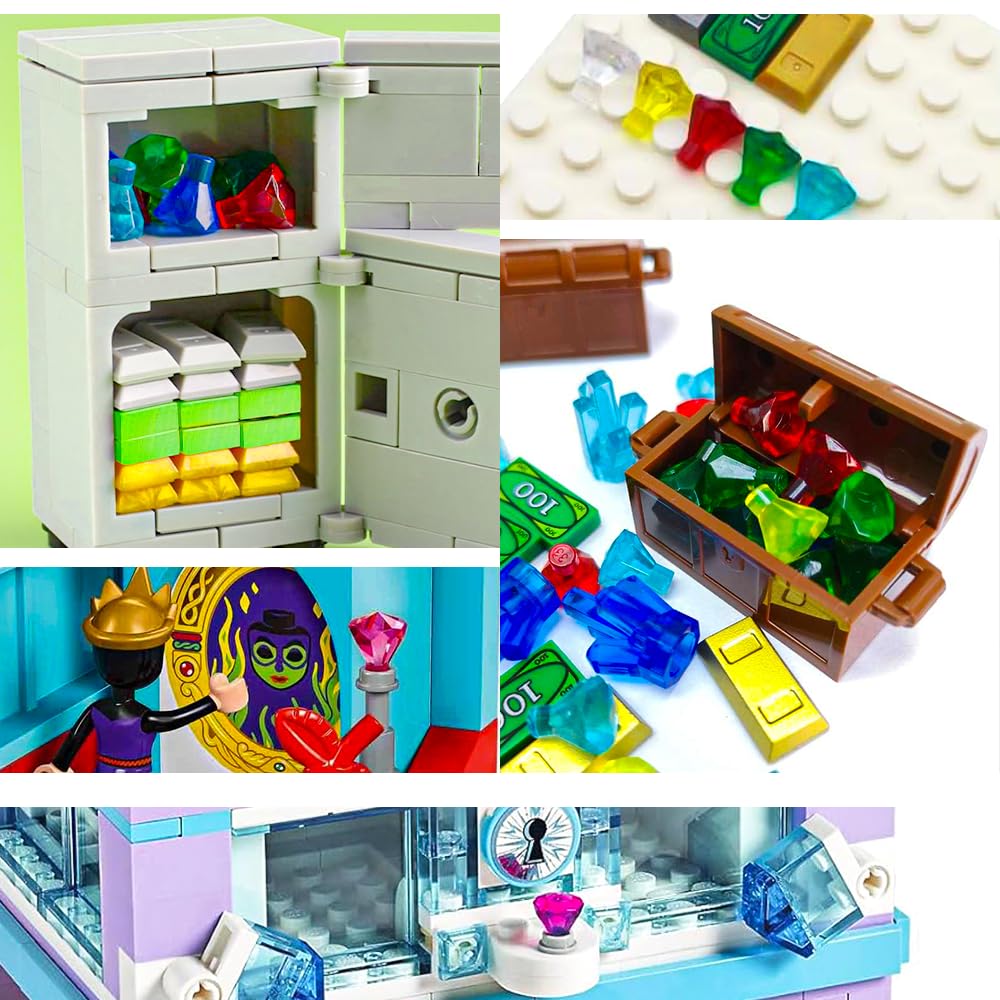 TZBTSTEAM versatile building possibilities invite treasure-themed scenes and large constructions.