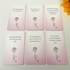 Roses in Love 400 GSM coated paper feels durable and premium