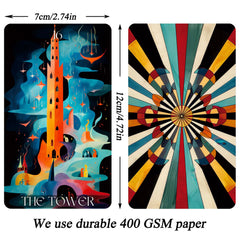 Tzxamsez Wonderland cards feature vivid artwork for inspiration and readings.