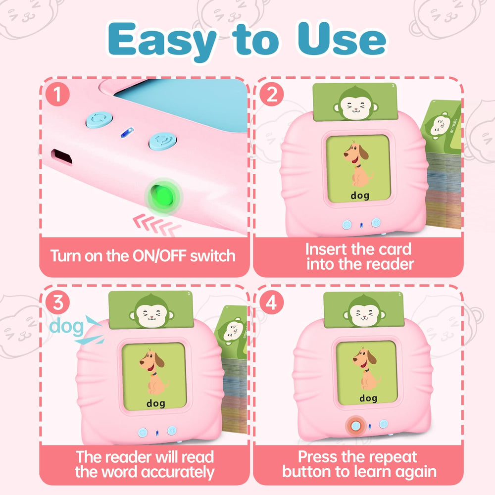 U-LEARNER number cards support counting with durable, kid-friendly design