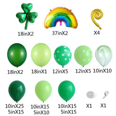 UAEYW Apple green balloons add festive brightness to your celebration