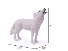 UANDME wolf toy figurines display complements shelves and cake toppers