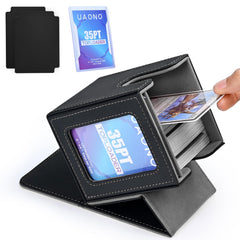 UAONO card deck box Commander display with quick deck identification