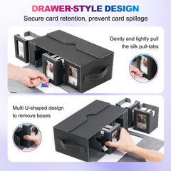 UAONO Commander 35pt magnetic holders secure cards for quick access.