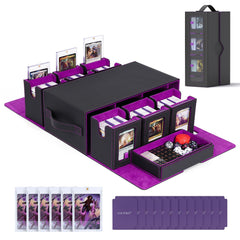 UAONO Commander deck box with six-deck modular design for quick setup and transport.