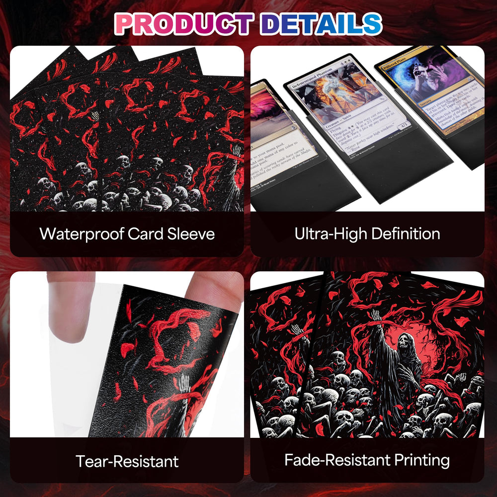 UAONO MTG sleeves acid-free PVC-free design preserves card integrity
