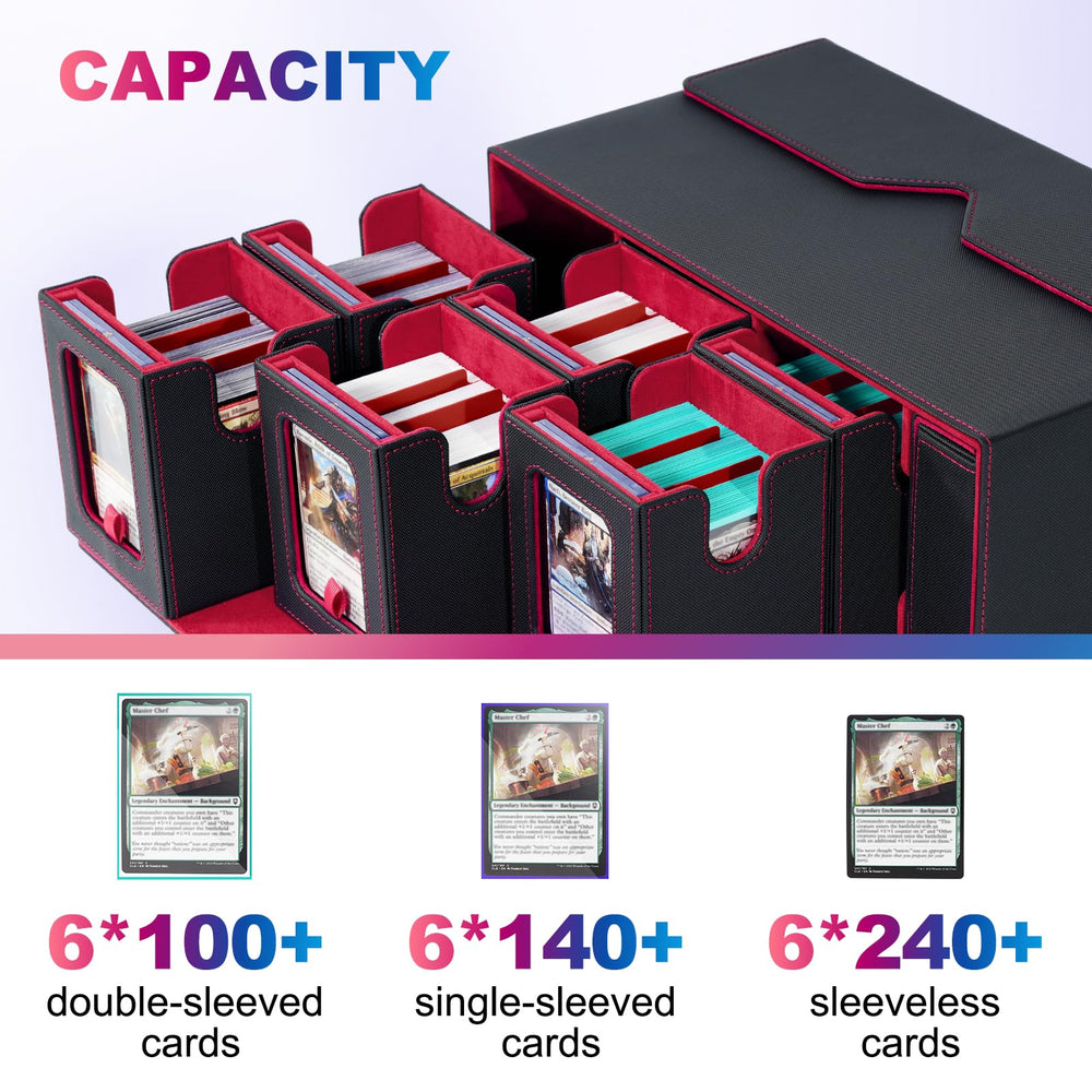 UAONO outer storage case with carry handle and windows ensures easy transport.