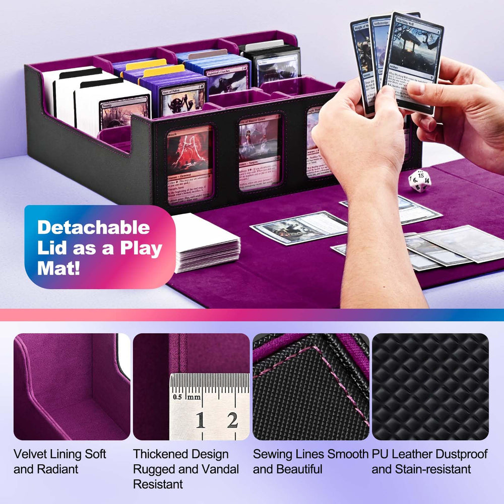 PU leather exterior with non-slip texture for durability and style