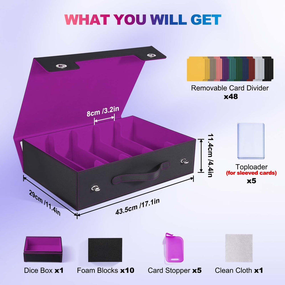 UAONO aluminum locking system secures the card case during travel