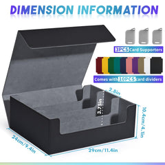 UAONO divider set helps sort cards by set, rarity, or type.