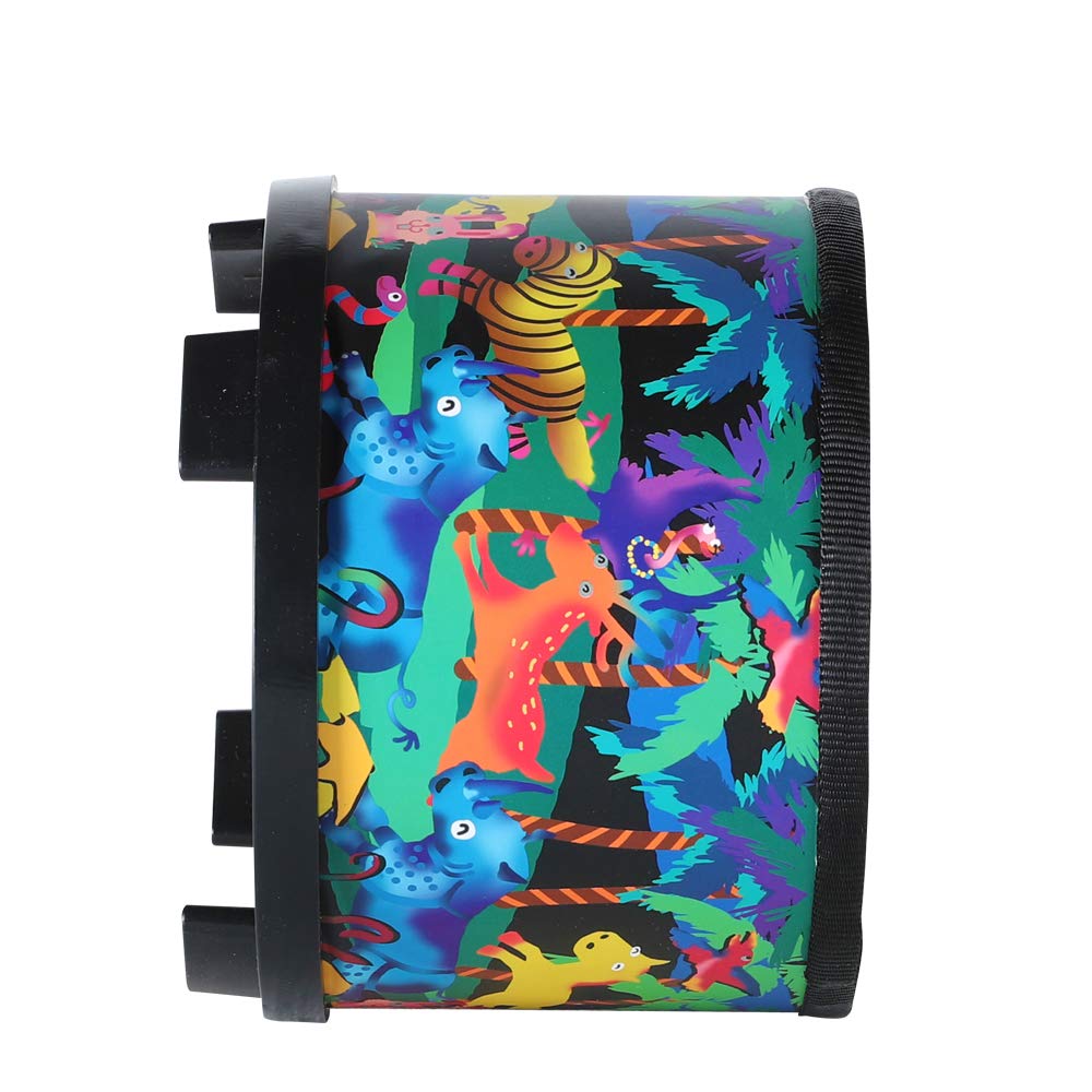Ubblove Floor Drum Four Feet—stable surface for tabletop or floor rhythm sessions.