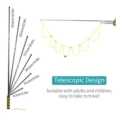 Ubitree bubble wand DIY size adjust cable ties for customization.