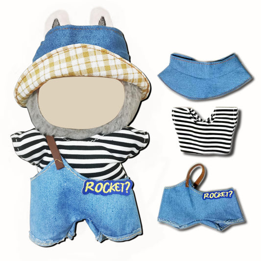 UCAI 17cm doll clothes set for stylish dress up and imaginative play.