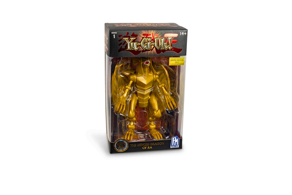 Collect all six Yu-Gi-Oh figures to complete the set.