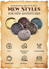 UD UNIQUE DICE zinc alloy die built for durable tabletop sessions