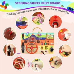 UdoUto Busy Board windmill spinner for calming focus