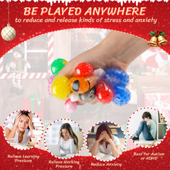 UDZRL Christmas stockings stress ball provides compact fun during celebrations