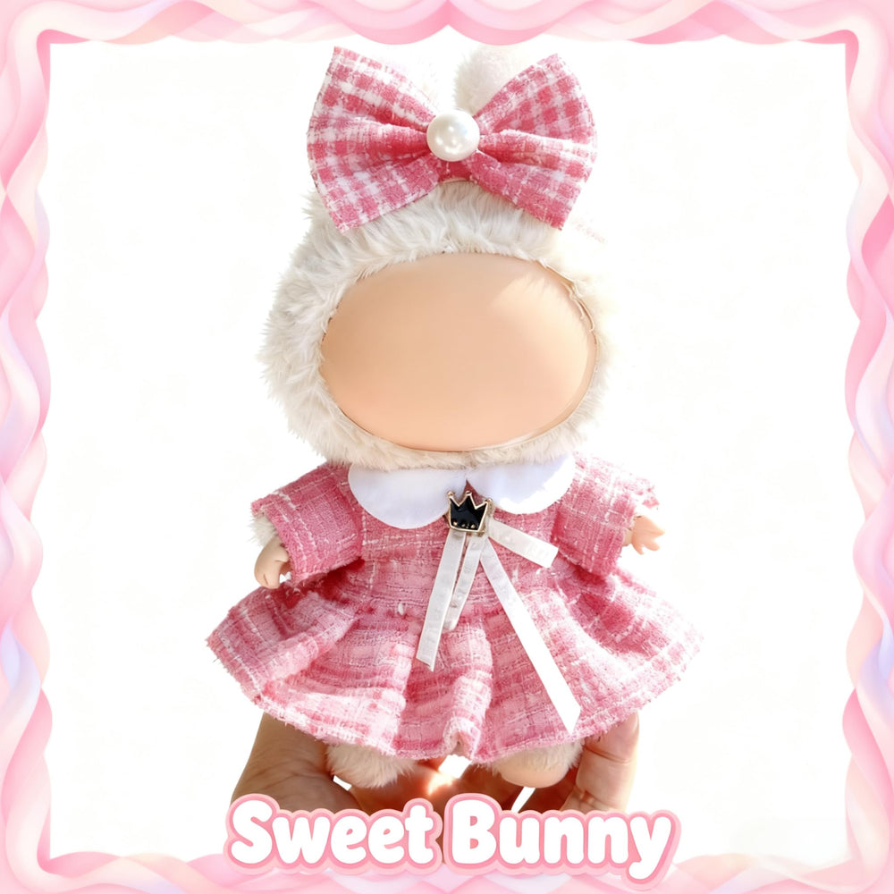 Ueuo LABUBU 17cm doll gift set, ideal for doll lovers and collectors.