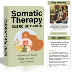 Uflognirz Somatic Cards front cover for mindful practice on the go