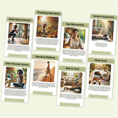 Uflognirz Somatic Cards in hand demonstrating practical daily use