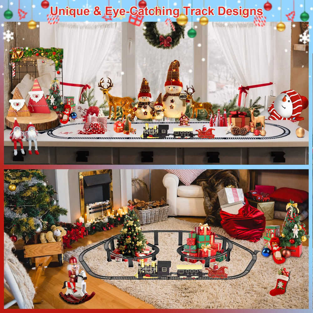 UFULMN double-layer track with numbered pillars helps kids learn to build and guide slopes.