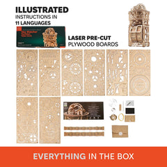 UGEARS gift for puzzle lovers offers a challenging, rewarding build.