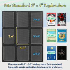 UGYAZX binder holds up to 360 toploaders for large collections