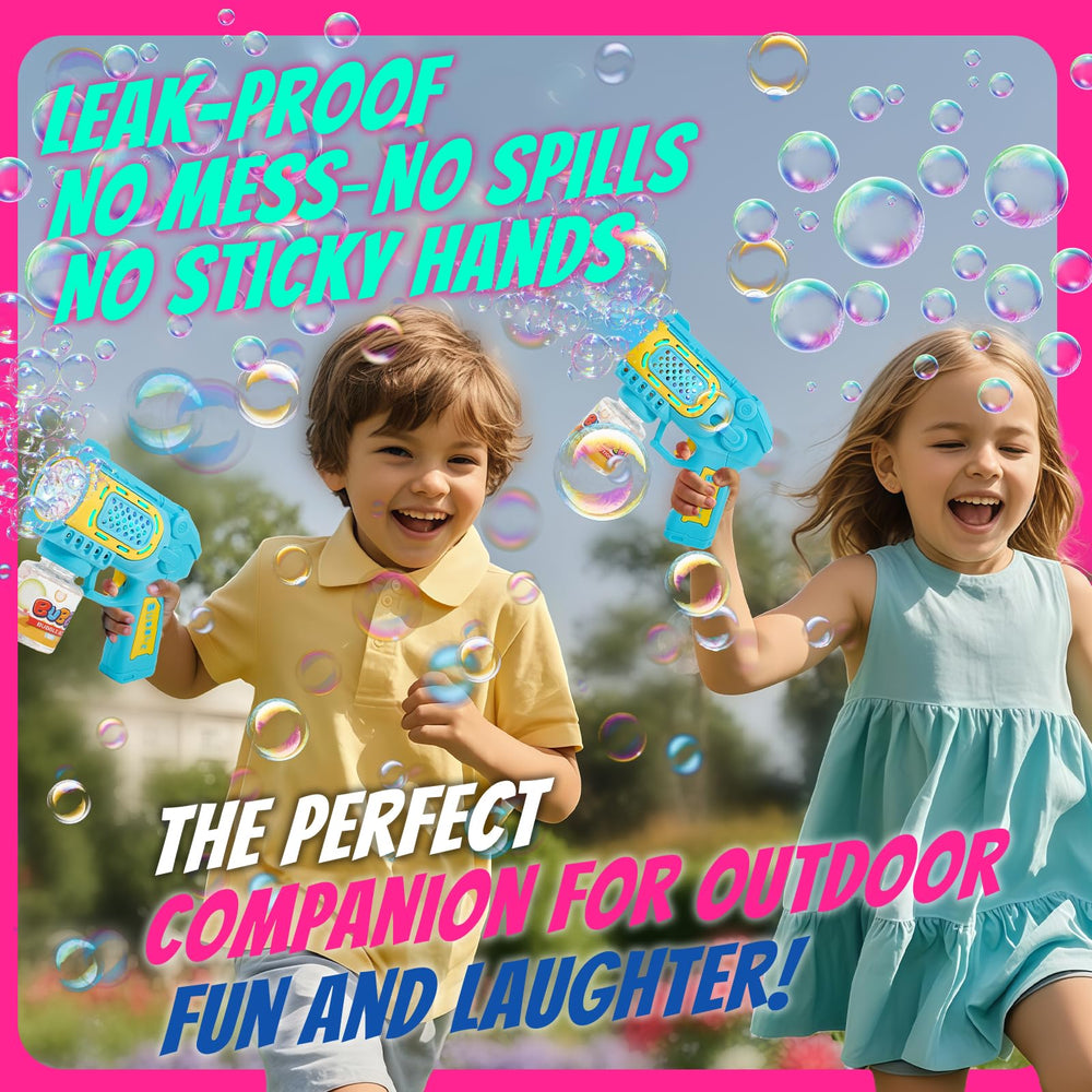 UGYWI lightweight, easy-grip bubble guns for small hands