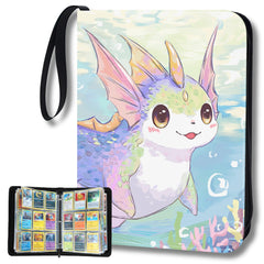 UGYAZX trading card binder with 900 pockets for secure organization