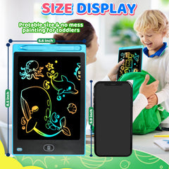 UIIOPJIOM doodle board with stylus keeps kids writing neatly anywhere.