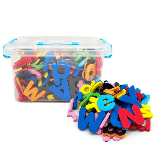 UJL classroom magnetic letters 238-piece set for hands-on spelling practice.