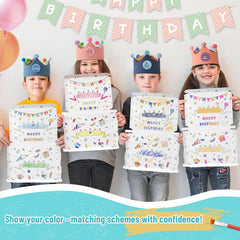 Ulibanner birthday crown's easy-clean fabric after-party cleanup