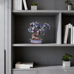 Ulieer desk or shelf decor puzzle enhances spaces with warm, natural charm.