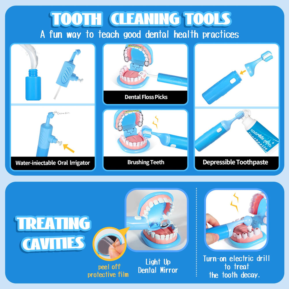 ULOVEME vibrating tool and drill simulate dental procedures safely