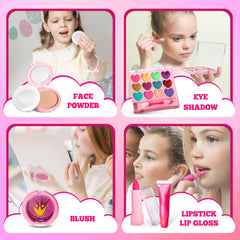 ULOVEME Umicorn face powder shows washable, kid-friendly fun.