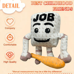ULTHOOL Brainrot plush detail stitching highlights quality craft.
