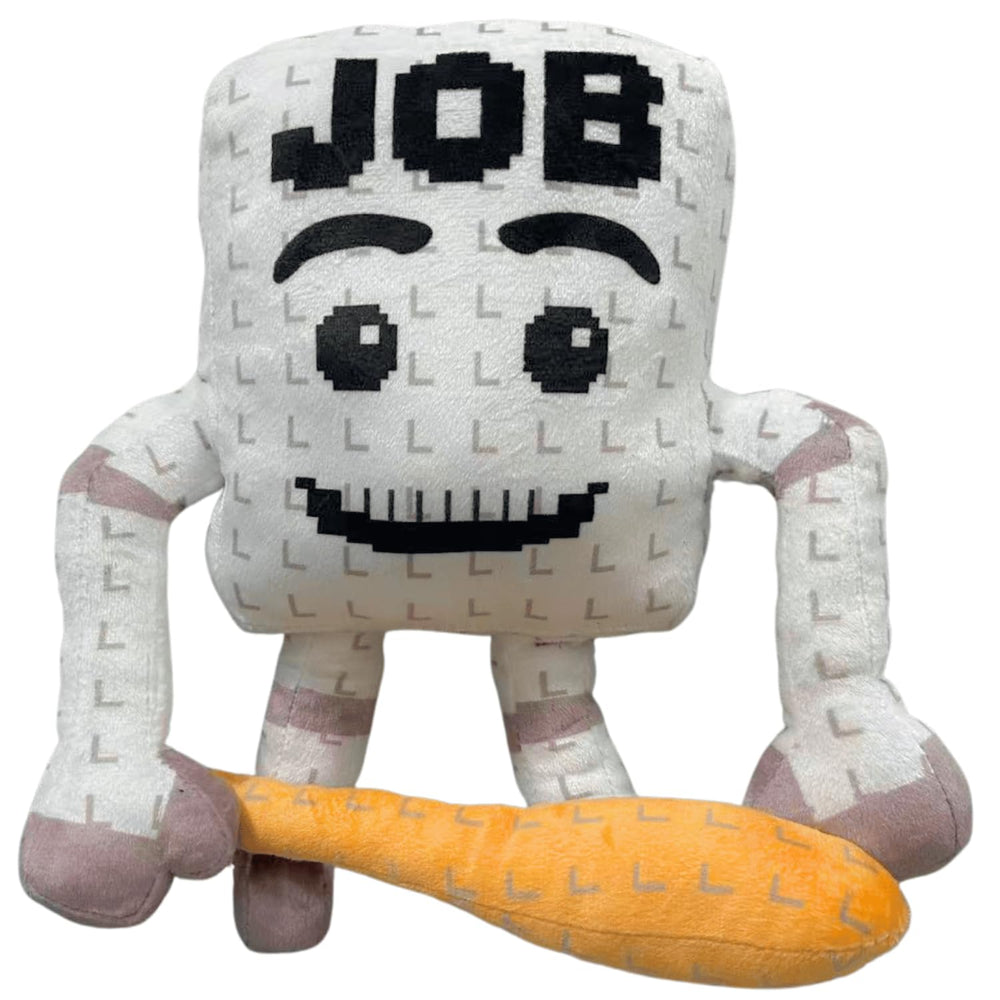 ULTHOOL Brainrot plush front view for cozy desk decor and display.