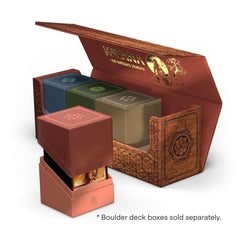 Ultimate Guard Arkhive 400+ microfiber lining protects cards from scratches.