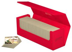 Ultimate Guard Arkhive 400+ capacity for single-sleeved decks shown.