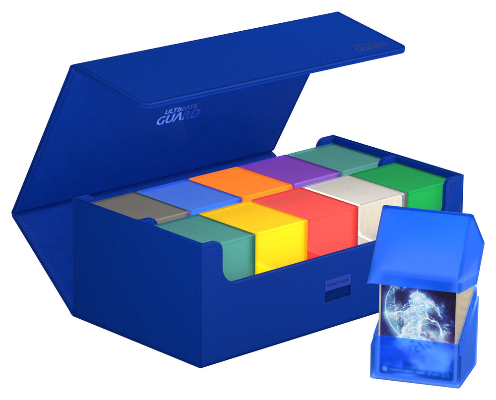 Ultimate Guard Arkhive 800+ blue XenoSkin durability enhances protection