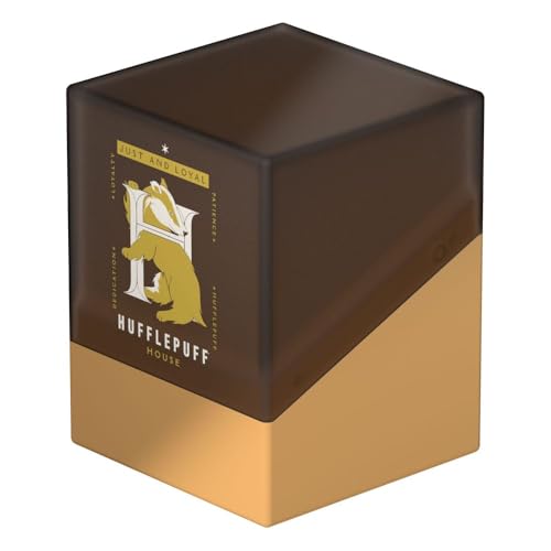 Ultimate Guard Boulder 100+ Gryffindor deck box close-up showing durable construction.