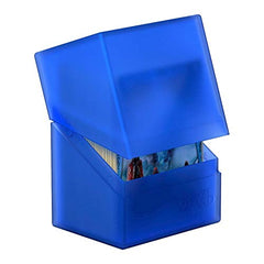 Ultimate Guard Boulder 80-plus Sapphire open case enabling quick deck access.