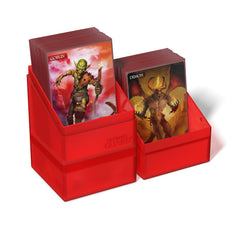 Ultimate Guard Boulder'n'Tray 100+ Ruby durable construction protects cards during transport
