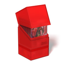 Ultimate Guard Boulder'n'Tray 100+ Ruby side view highlights rugged modular design