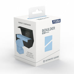 Ultimate Guard Boulder Solid 100+ travel-ready case with protective lid