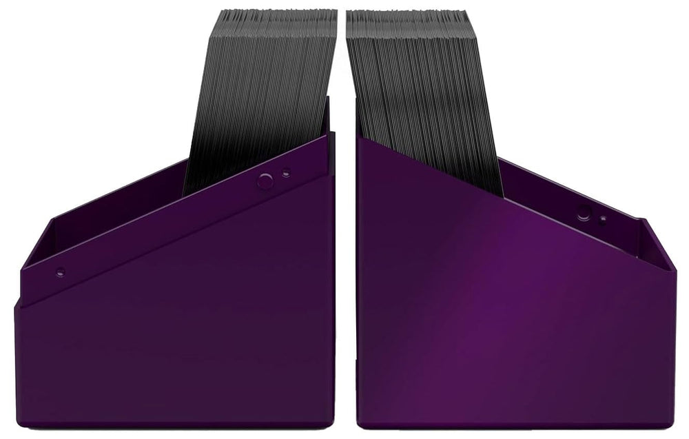 Durable shell of the Ultimate Guard Boulder Solid 100+ purple deck case