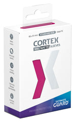 Ultimate Guard Cortex outer sleeves with matte finish reduce glare for easier viewing.